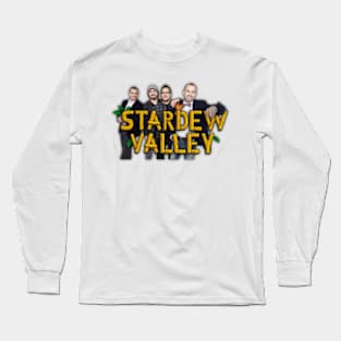 Cool Official Stardew Valley Logo Real Official Long Sleeve T-Shirt